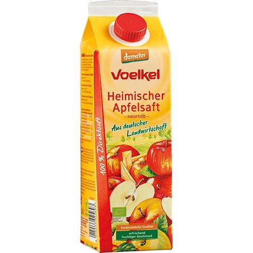 æblesaft økologisk Demeter   1 Liter     fra Voelkel