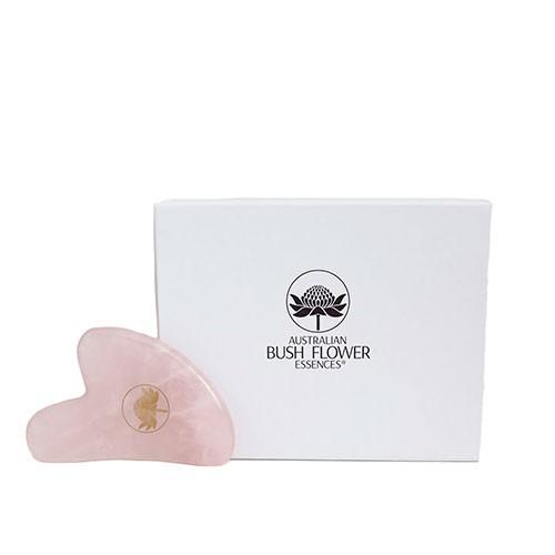 Gua Sha Tool Rosakvarts   1 Styk     fra Australian Bush Flower Essences