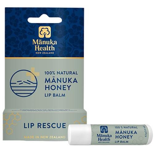 Manuka Honey Lip Balm Natural   5 Gram     fra Manuka Health