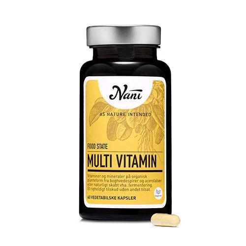 Multivitamin Food State   60 Kapsler     fra Nani