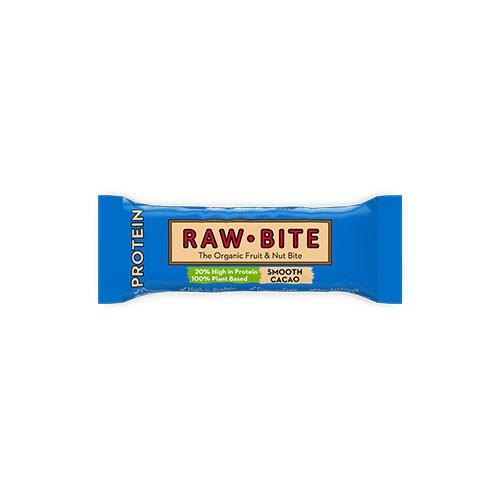 Protein Smooth Cacao økologisk   45 Gram     fra Rawbite