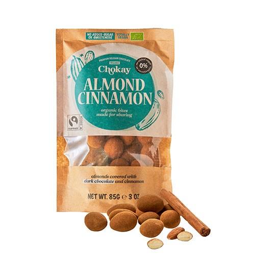 Snack Bite Almond Cinnamon   økologisk    85 Gram fra Chokay