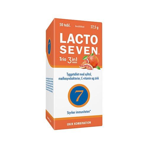 Lacto Seven Trio   50 Tabletter fra Lactoseven