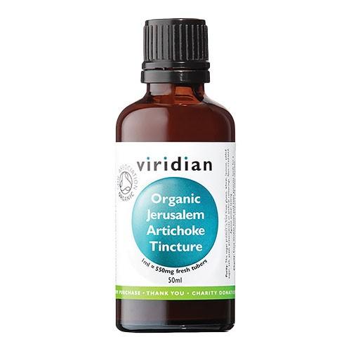 Jerusalem Artichoke (jordskok) Tinktur   økologisk    50 Ml fra Viridian Nutrition