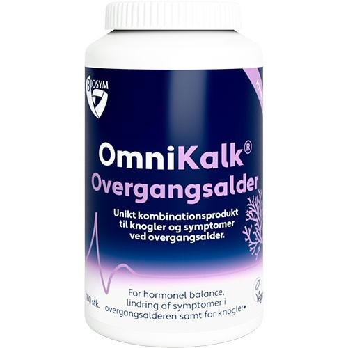 Omnikalk Overgangsalder   100 Kapsler     fra Biosym