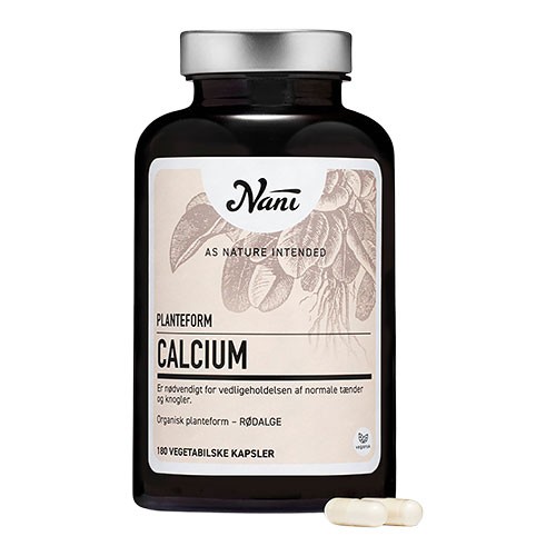 Calcium   180 Kapsler     fra Nani