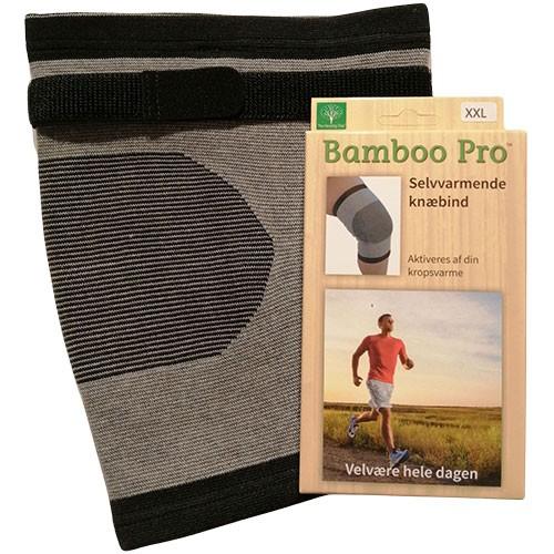 Knæbind Str: 2 M  Velcrobånd, Selvvarmende Ekstra Støtte   1 Styk fra Bamboo Pro