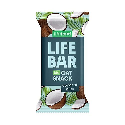 Lifebar Havre Snack Coconut Bliss   økologisk    40 Gram fra Lifefood