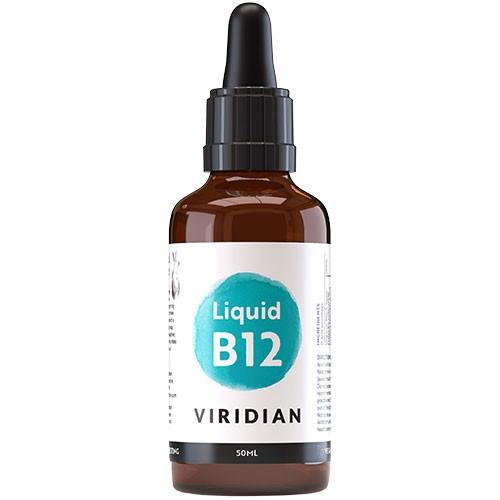 B12 Vitamin Flydende   50 Ml fra Viridian Nutrition
