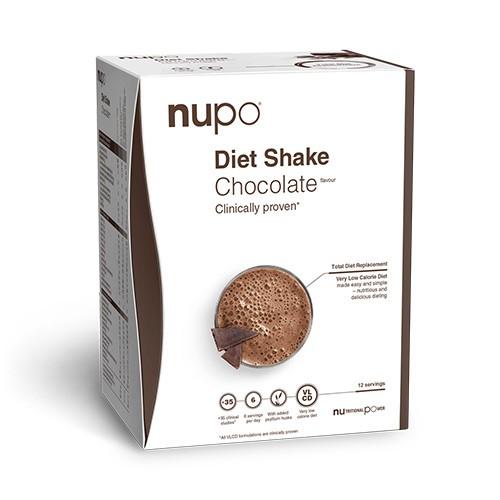 Diet Shake Chocolate   384 Gram fra Nupo