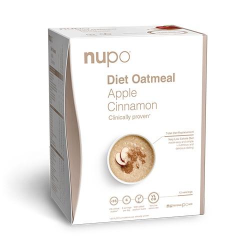 Diet Oatmeal Apple Cinnamon   384 Gram fra Nupo