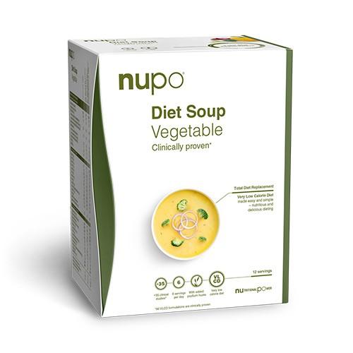 Diet Soup Vegetable   384 Gram fra Nupo