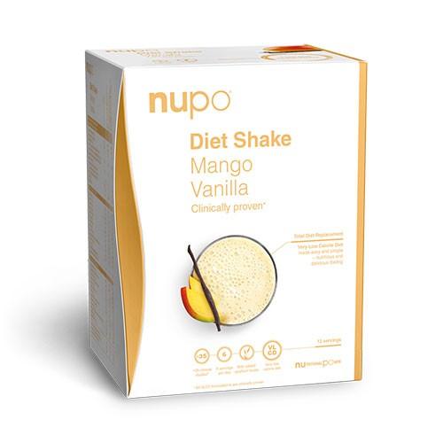 Diet Shake Mango Vanilla   384 Gram fra Nupo