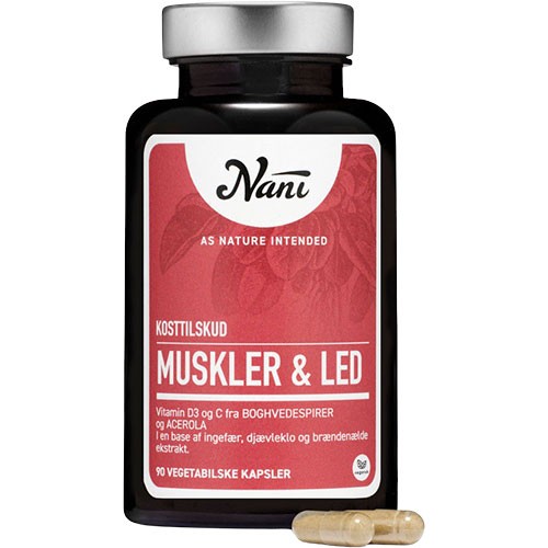 Muskler & Led   90 Kapsler fra Nani