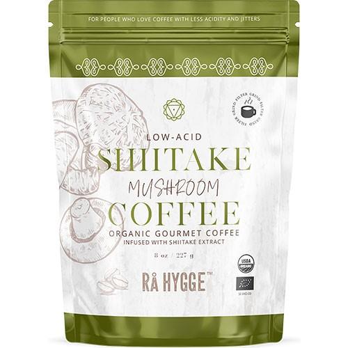Kaffe M. Shiitake Svampeektrakt   Filtermalet   økologisk    227 Gram fra Rå Hygge