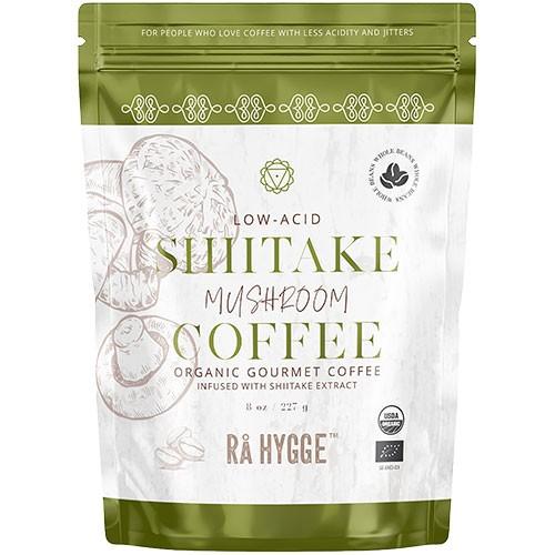 Kaffe M. Shiitake Svampeekstrakt  Hele Bønner   økologisk    227 Gram fra Rå Hygge