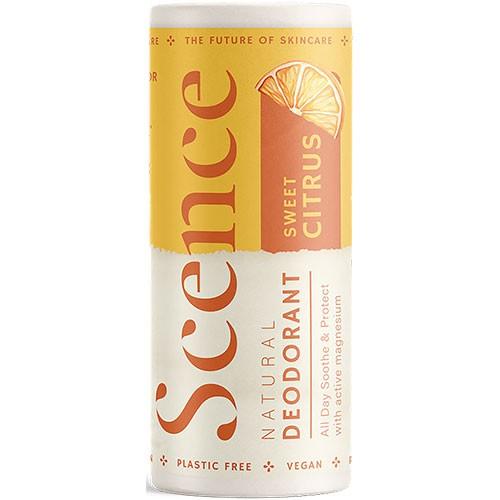Natural Deodorant Sweet Citrus   75 Gram fra Scence