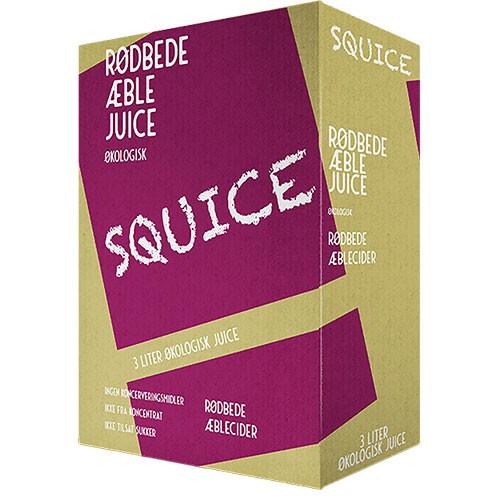 Rødbede æble Juice   økologisk    3 Liter     fra Squice