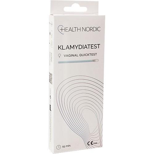 Klamydiatest (vaginal Kviktest) 1 Pak   1 Styk fra Health Nordic