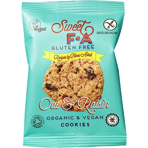 Oat & Raisin Cookies (2 Pak)   økologisk    30 Gram fra Island Bakery