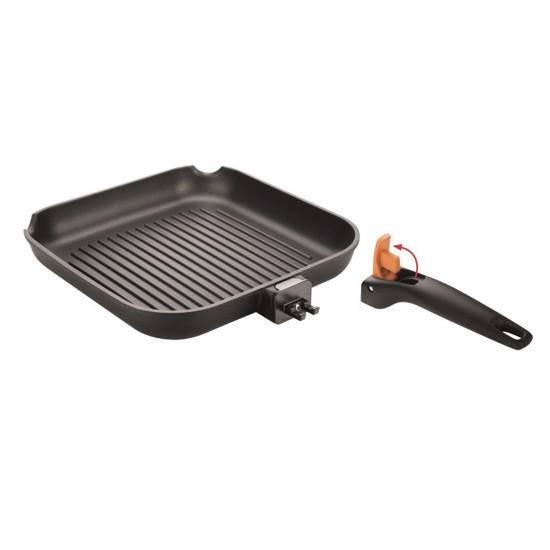 Grillpande 26 X 26 Cm Med Aftageligt Håndtag   Billig Fragt fra Tescoma