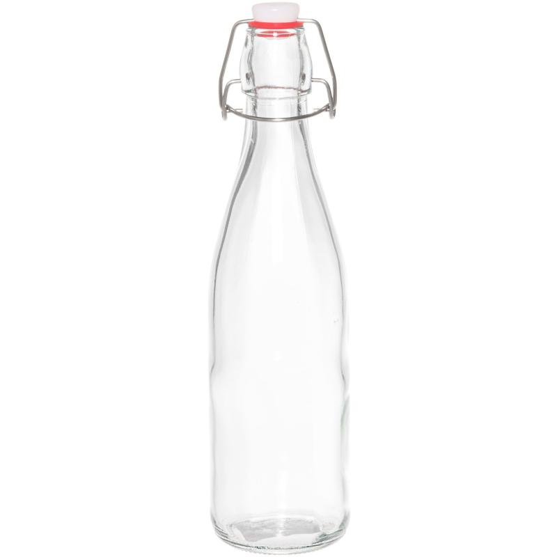 Glasflaske Med Patentlåg 0,5 Liter fra Marjukka