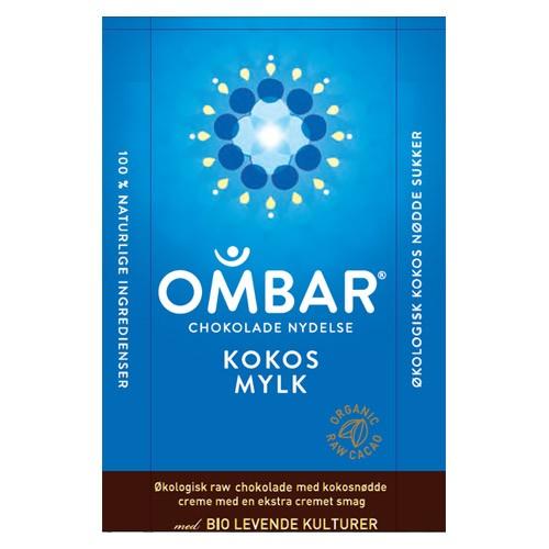 Bar Kokos Mylk   økologisk   35 Gr   Coala's Naturprodukter fra Ombar