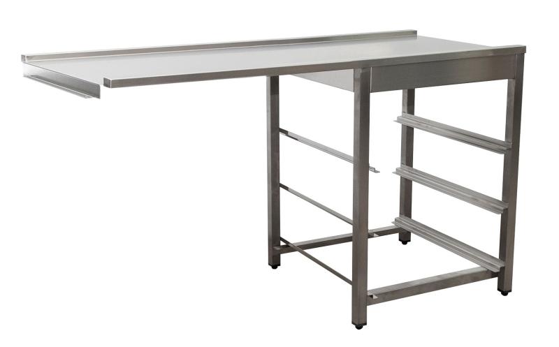 Afløbsbord Til Opvaskemaskine Venstre Side, 1600mm fra Saro