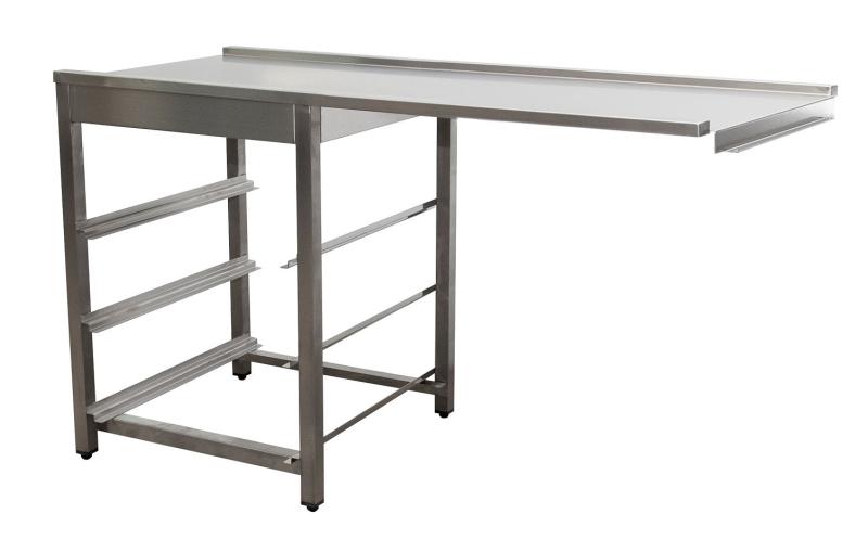 Afløbsbord Til Opvaskemaskine Højre Side, 1600mm fra Saro