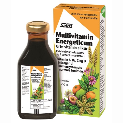 Multivitamin Energeticum    250 Ml     fra Salus
