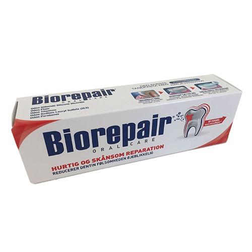 Dental Sensitive Tandpasta Rød   75 Ml     fra Biorepair
