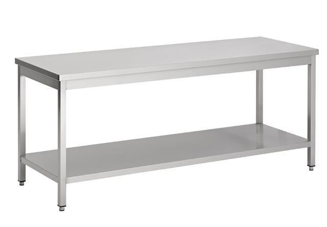 Arbejdsbord Rustfrit Stål   180 X 70 Cm fra Combisteel
