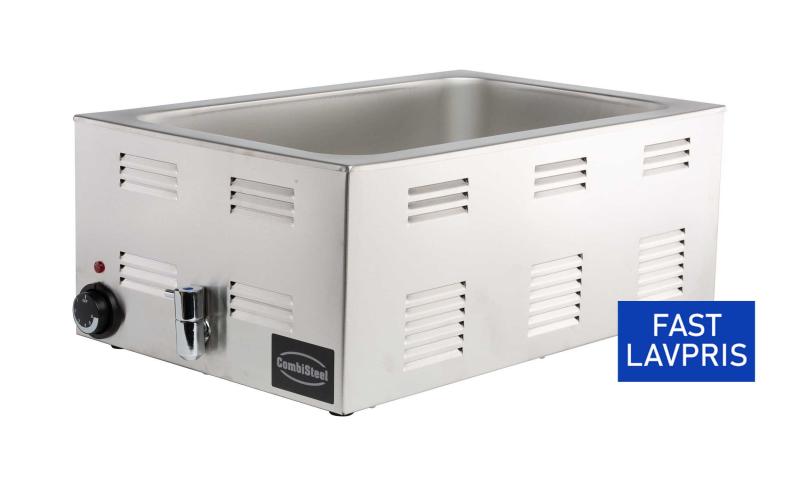 Bain Marie   Gn 1 1 Med Tappehane fra Combisteel