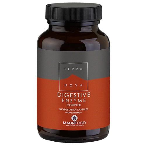 Digestive Ensyme Comples   50 Kapsler     fra Terranova