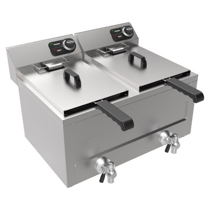 Friture   Elektrisk   2 X 8 Liter   2 X 3 Kw fra Combisteel