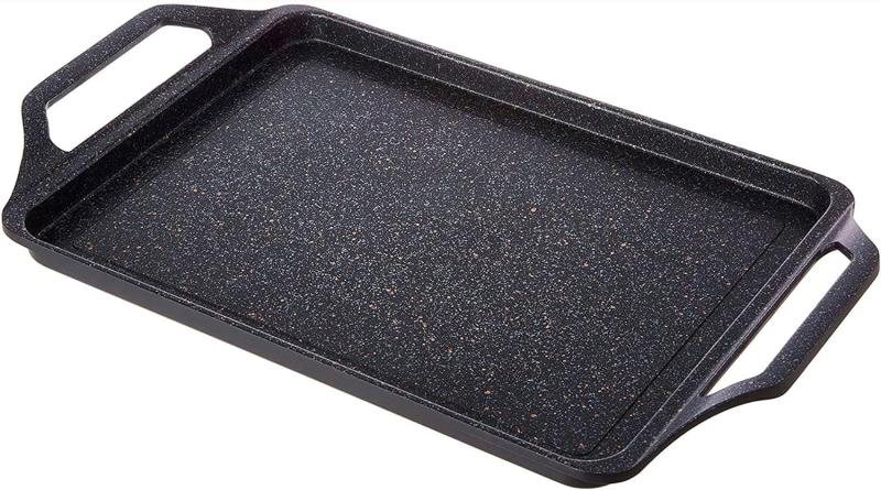 Ecochef Titanium Induktionsgrillpande 37 X 25 Cm fra Wecook