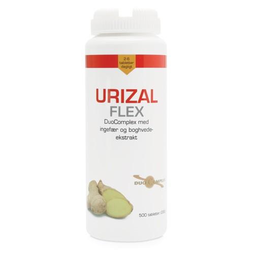Ingefær Flex   500 Tab   Mezina fra Urizal