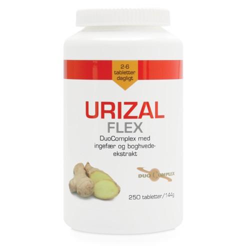 Ingefær Flex   250 Tab   Mezina fra Urizal