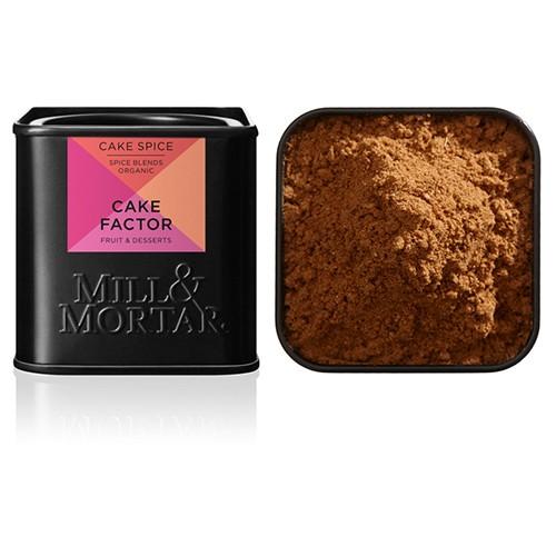 Cake Factor økologisk   Kagekrydderi   50 Gram     fra Mill & Mortar