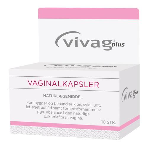 Vaginalkapsler Uden Applikartor    10 Kapsler     fra Vivag