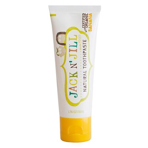 Tandpasta Natural Banansmag   50 Gram   Jack N Jill fra Jacknjill