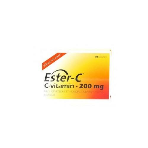 Ester C 200 Mg   90 Tab   Solgar fra Ester - C