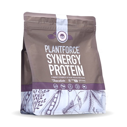 Synergy Protein Chocolate   800 Gram     fra Plantforce