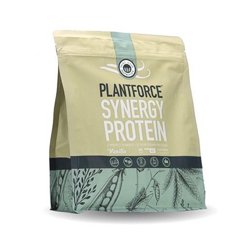 Synergy Protein Vanilla   800 Gram fra Plantforce