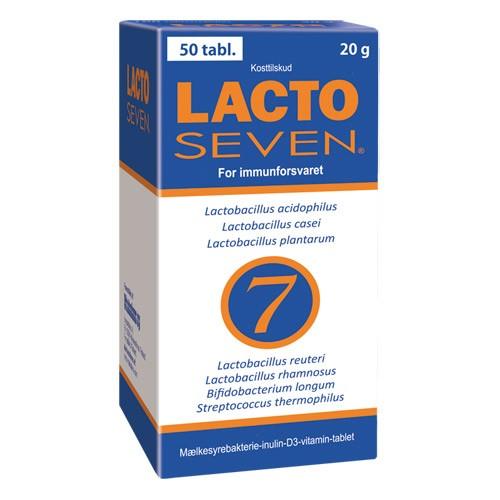 Lactoseven   50 Tab   Vitabalans fra Lacto/vitabalans