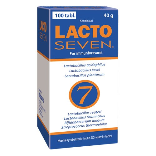 Lactoseven   100 Tab   Vitabalans fra Lacto/vitabalans