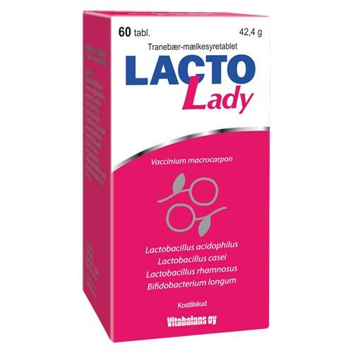 Lactolady   60 Tab   Vitabalans fra Lacto/vitabalans