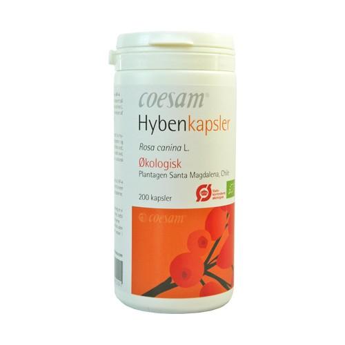Hybenpulver økologisk   200 Kap     fra Coesam