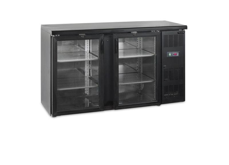 Backbar   Bar Køleskab   2 Skydedøre I Glas    Cbc210g fra Tefcold
