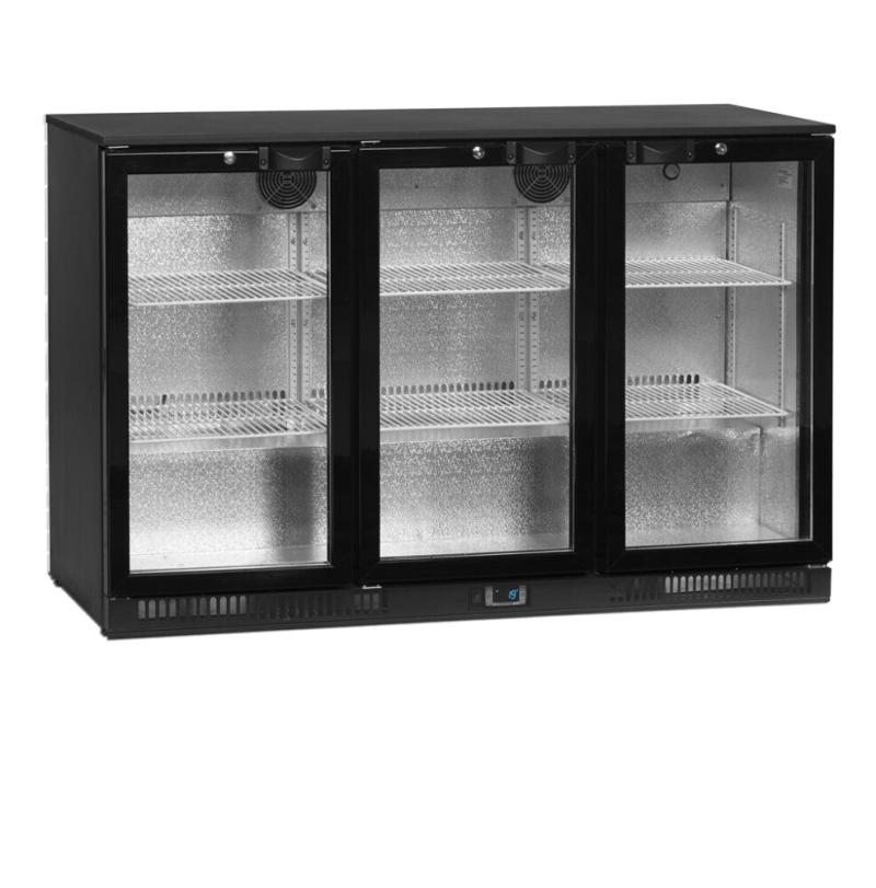 Backbar   Bar Køleskab   3 Døre I Glas   Db301h 3 fra Tefcold